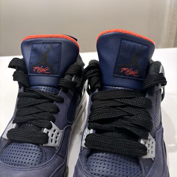 Nike Air Jordan 4 Men’s Retro Winterized Loyal Blue Sneakers‎ Size 14 CQ9597-401 main image 10